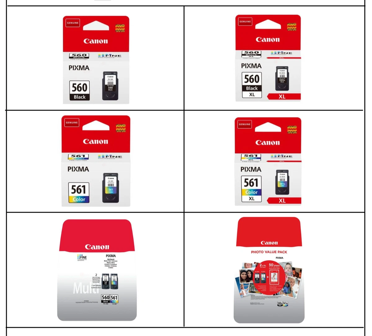 Canon 541XL ジャンク Preços baixos em Canon CL-541XL Cartuchos de Tinta para Impressora