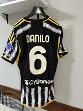 JUVENTUS DANILO MATCH WORN INDOSSATA VS INTER 23/24 UNWASHED MAGLIA FASCIA SHORT