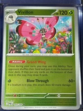 vivillon pokemon card price x4 - 009/088 - Perfect Order POR Surging Sparks Type 3d pokmon vivillon card Pokemon