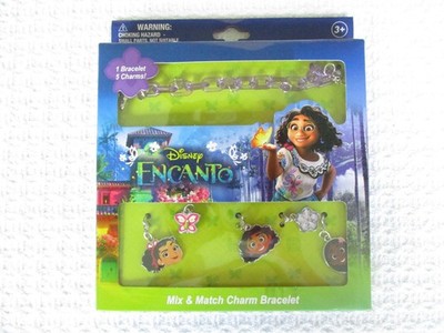 Disney Encanto Mix & Match Charm Bracelet 5 Charms NEW Disney