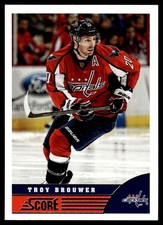 2013-14 Score Troy Brouwer Washington Capitals #524