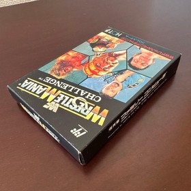 [Good Condition/Complete] WWF WrestleMania Challenge Famicom Software Rare Hot