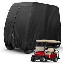 Golf Cart Cover 4 Passenger Heavy Duty, 420D L- For 2 2/4 Passenger Cart
