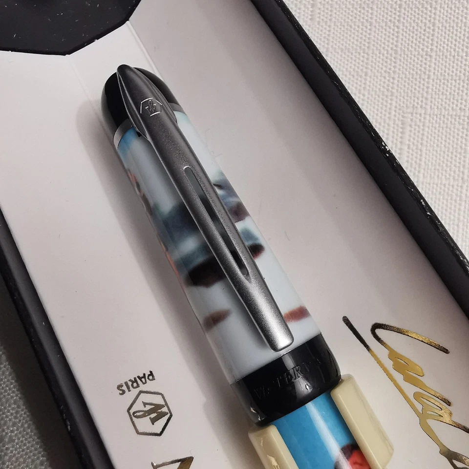 WATERMAN KULTUR FOUNTAIN PEN WITH LARA CROFT TOMB RAIDER THEME, M NIB, EX CON - Image 3 of 4