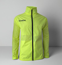Relaxed fit Running Windproof Jacket Windbreaker Mens ICHNOS Fluo Yellow