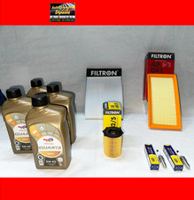 KIT TAGLIANDO + CANDELE FIAT 500 500L PANDA PUNTO YPSILON MITO 0.9 900 TWINAIR