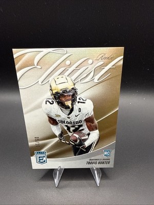 2025 Panini Donruss Elite Travis Hunter RC /10 Gold Rookie Elitist #6