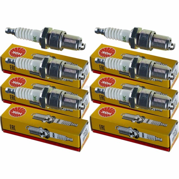 6X Original NGK ZüNdkerzen Typ BP6E Solid SAE ZüNd Kerze-image