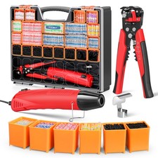 Ultimate All-in-One Heat Shrink Solder Seal Wire Connectors Kit   Wire Stripe...