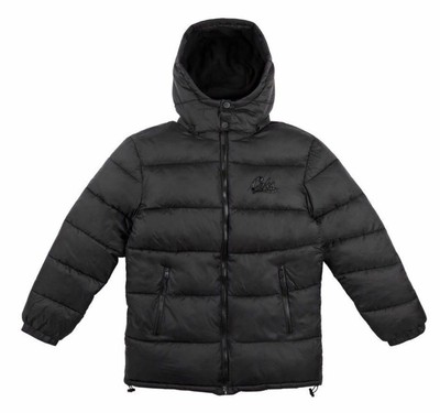 Crooks Castles Men’s Script Puffer Jacket Black 2XL NWT QS210302