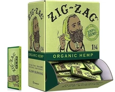 Zig Zag Rolling Papers 1-1/4" Organic Hemp 48 Booklets 50 Sheets each