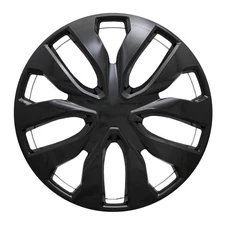 17" Gloss Black Wheel Covers Set of 4 for 2014 Nissan Rogue