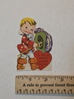 Vintage Valentine’s Day Card Boy Knight With Sword — photo 2