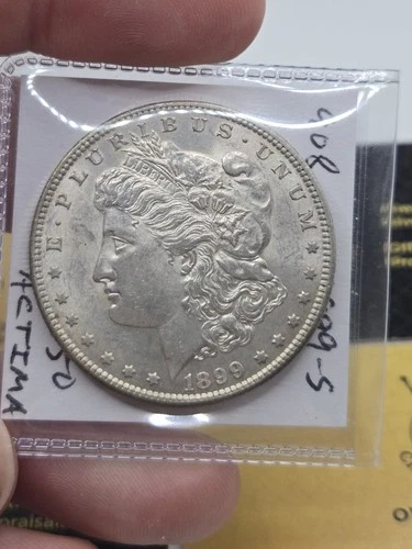 1899-S Morgan Silver Dollar ☆ SOLID White Bu Key Estate ☆ 908 ☆- Check My Store
