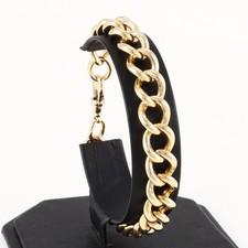 Vintage 9Ct Gold 42.2 grams Curb Link  Bracelet 8 7/8