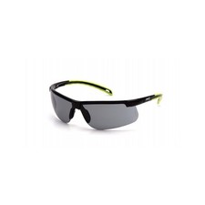 Pyramex SB8620DTM Ever-Lite Safety Glasses - Black Frame/Gray, Anti-Fog