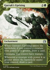 Garruk's Uprising Light Play, English Magic the Gathering MTG Wilds of Eldraine: