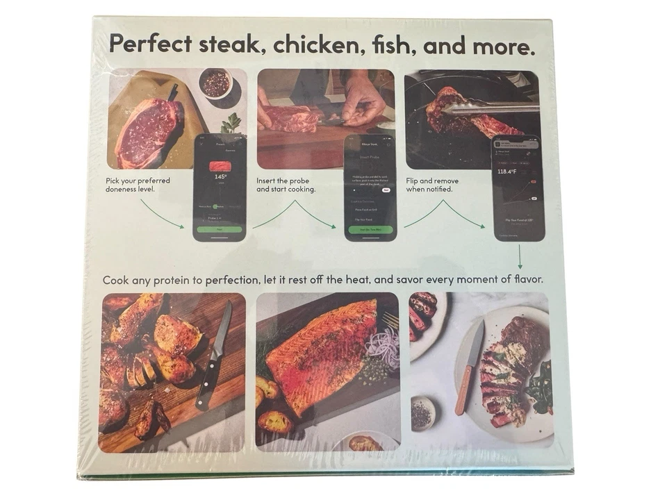 Chef iQ Smart Thermometer and Hub, 2 Probe Set. New In Box! - Image 4 of 4