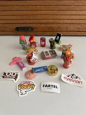 Mini Brands Mega Gross Lot Of 18 Different Items Stickers Figurines