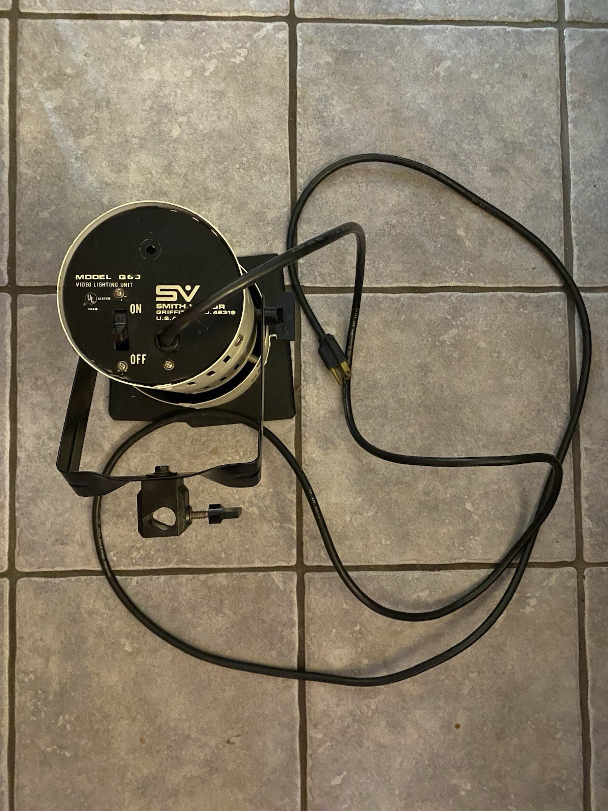 Smith Victor Video Stage Lighting Unit Photography Model Q60 600w Vintage