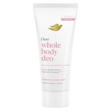 Dove Raspberry & Rose Whole Body Deodorant Cream 0% 75 ml (Pack of 1) 