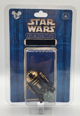 Star Wars Disney Parks Droid Factory Astromech Einheit Gold Schwarz Neu OVP