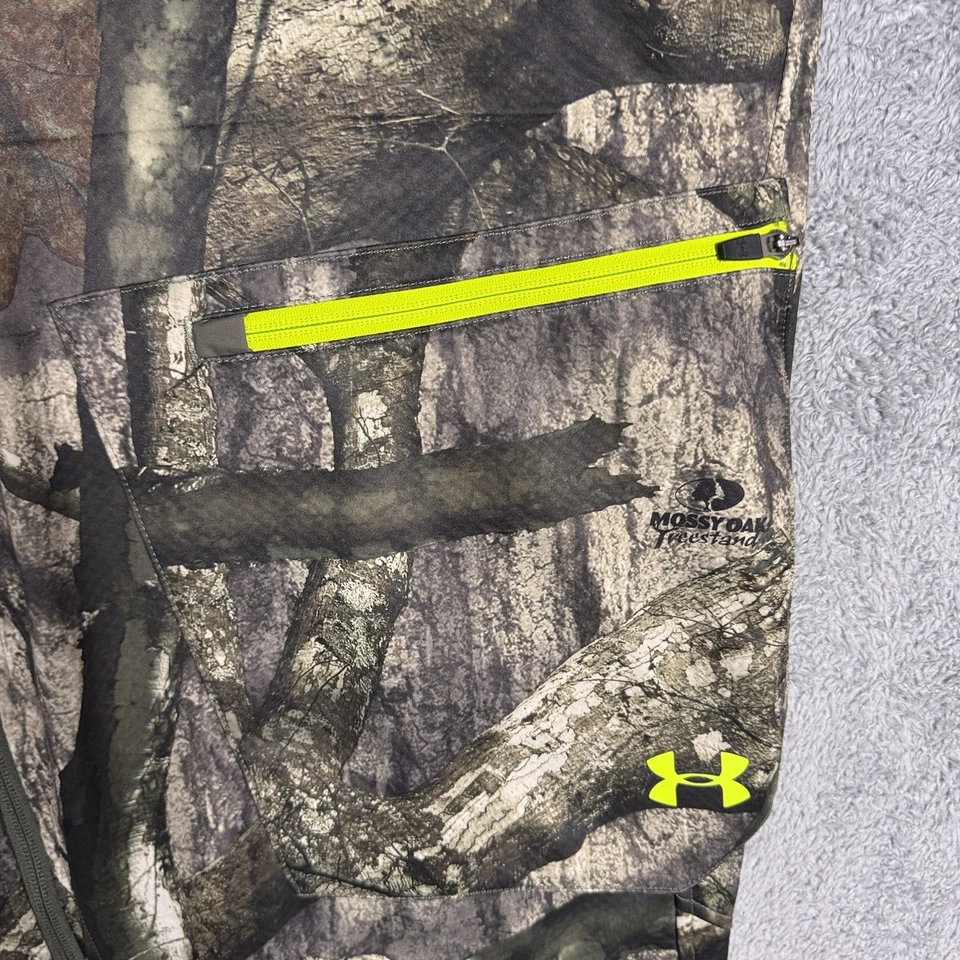 Under Armour Scent Control Pant Men 3XL Softshell Storm Cold Mossy Oak Treestand - Image 4 of 4