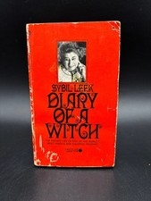 Sybil Leek DIARY OF A WITCH vintage 1969 6th prtg