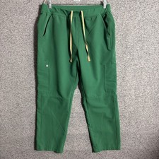 Figs Men's Size XL Evergreen 6383 Axim Straight Leg Scrub Pants