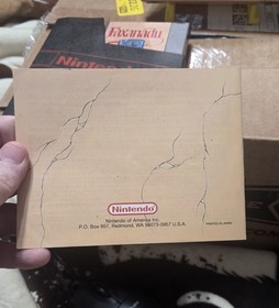 Faxanadu Completo CIB con Sistema de Entretenimiento Nintendo Manual NES Limpio Probado