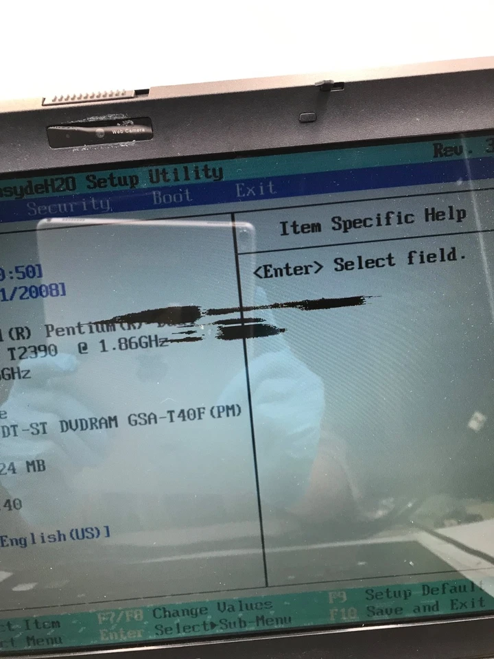 Portátil Toshiba Satellite L305 Intel Pentium 15" 1 GB RAM - ARRANQUE/PÍXELES MUERTOS - MZ Foto 2 de 4