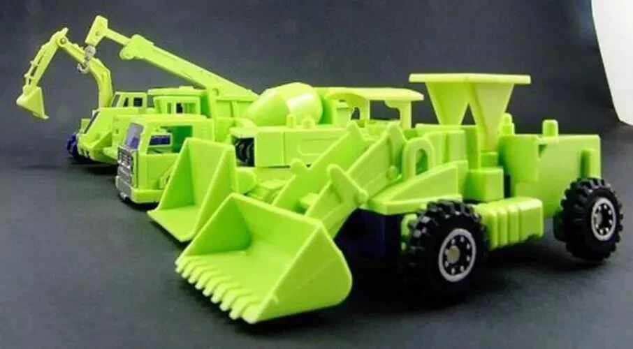 Transformers G1 Reissue Grün Devastator Decepticons Robots Toy Spielzeug sale - Bild 3 von 4