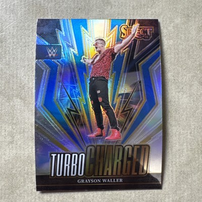 GRAYSON WALLER 2024 Panini Select WWE Turbo Charged Silver Prizm #25