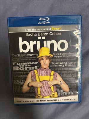 Bruno (Blu-ray, 2009) Sacha Baron Cohen --   .