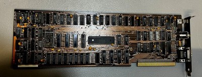 IBM  8-Bit ISA Color Graphics CGA Video Card Bronze - PC XT/AT 5150