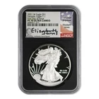 2021-W American Silver Eagle NGC PF-70 ULTRA CAMEO T-1 FDOI Elizabeth Jones