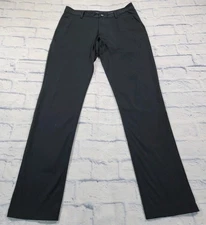 Rhone Commuter Pants MENS SIZE 30 Black Slim Fit Stretch 5 Pocket Casual Preppy