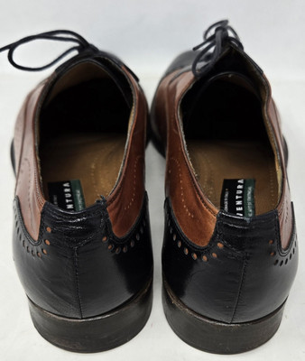 Lorenzo Banfi‎ 9.5 M Mens Shoes Leather Hand Made 2 Tone Made In Italy Lorenzo Banfi 626F Calfskin Bit Loafer - Tan  main image 3