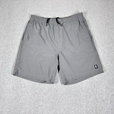 Rhone Mens Essentials 7" Training Shorts Unlined Shark Gray Medium Solid