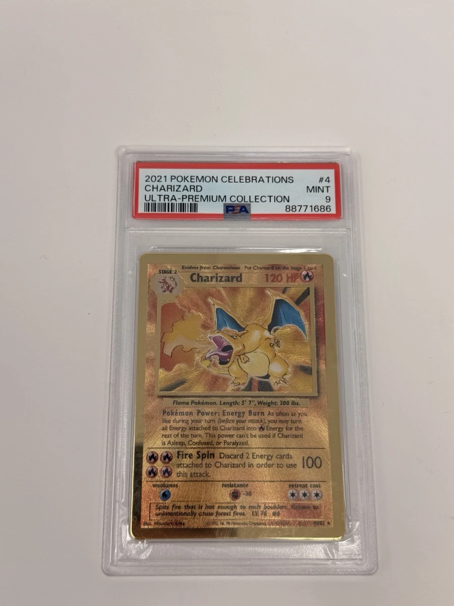 Pokémon TCG Grade 9 Collectible Individual Metal Card Games in
