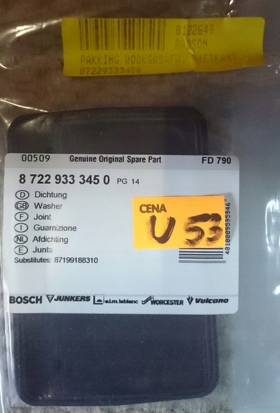 Junkers 87229333450 Gasket