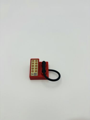 Lego Duplo Telefon rot Hauseinrichtung Puppenhaus Wohnzimmer (080123S) - Bild 1 von 6