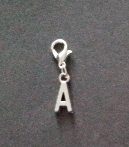 Aufhängen Charms Anfangsbuchstabe Alphabet AZ Alter Zahlen für Gedächtnis Medaillen - Bild 2 von 27