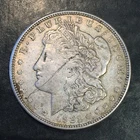 1921 Morgan Silver Dollar - Obverse Scratch - High Quality Scans #P050