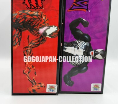 MAFEX No.088 VENOM COMIC Ver. & No.118 CARNAGE COMIC Ver. ACTION 