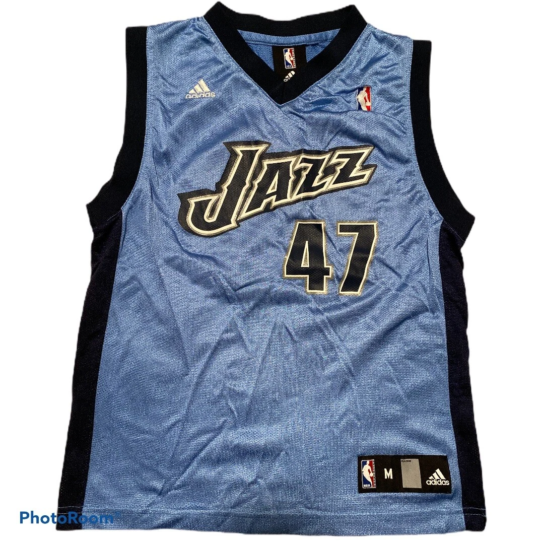 Adidas Andrei Kirkilenko Utah Jazz Youth Jersey Medium