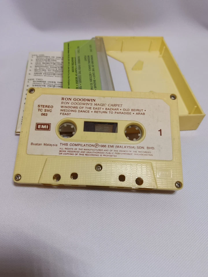 (1986) Ron Goodwin Cassette Ron Goodwin's Magic Carpet TC SVC 063 - Image 4 of 4