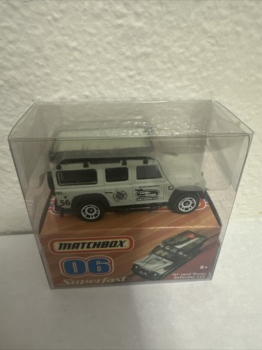 “MATCHBOX” **SUPERFAST** SF-6 ’97 LAND ROVER DEFENDER 110 FACTORY SEALED - 第 1/3 張圖片