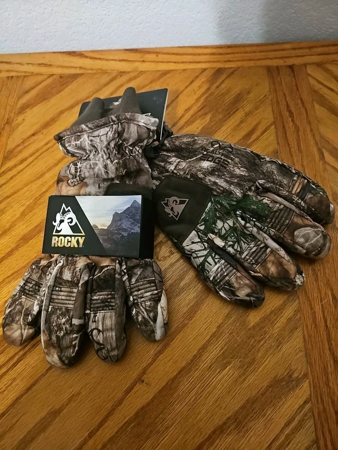Rocky Unisex Waterproof 40g Insulated Gloves Realtree Edge - HW00257-RTE Size XL