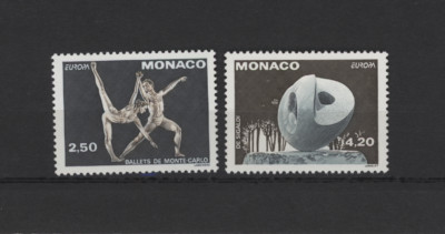 s42432 MONACO MNH** 1993 EUROPE CEPT 2v